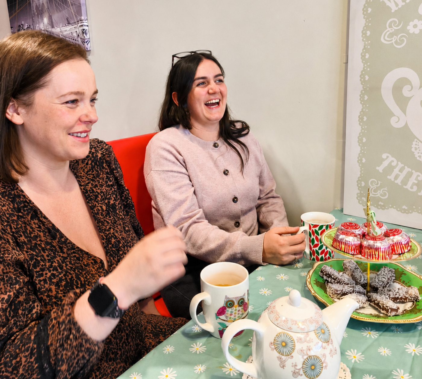 Tea and Talk Website Homepage Banner
